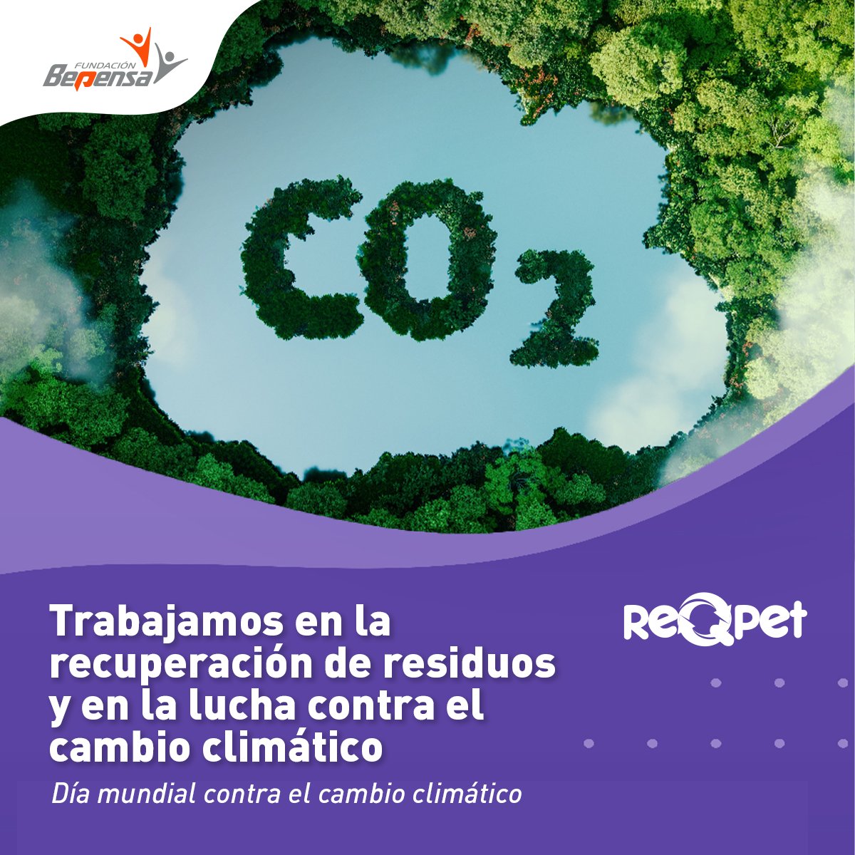 FundBepensa's tweet photo. En Fundación Bepensa conmemoramos el Día Mundial Contra el Cambio Climático contribuyendo a la reducción de emisiones de CO2 a través de nuestro programa permanente de recuperación de residuos y reciclaje #ReQPET 🌎♻👏
Conoce más en https://t.co/w88EsiU46F https://t.co/0fE0IysUcs