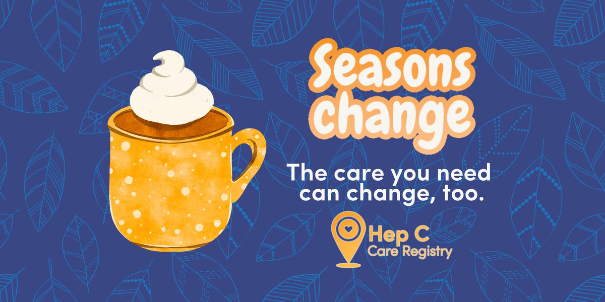 Things feeling unsettled as we settle into Fall? Check out HepCCareRegistry.ca to find all kinds of care for you. 🧡