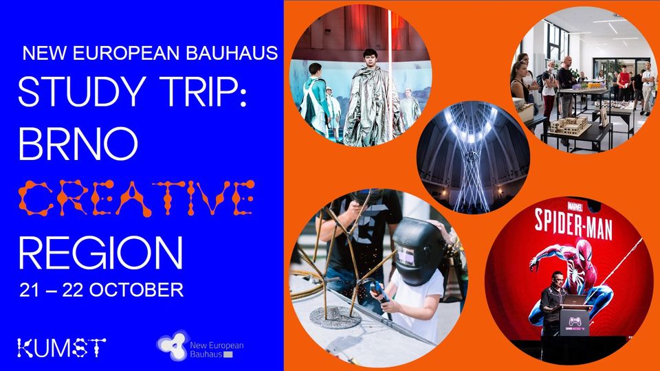 CreativeFed_EU's tweet image. Study visit Bruno (CZ), side event to the #ECIS22 - mailchi.mp/ecbnetwork/stu… @KUMST organize a two day study trip packed with meet ups , cultural events , and exploration of the New European Bauhaus ( in practice!) The event takes place in Brno (Czech Republic).