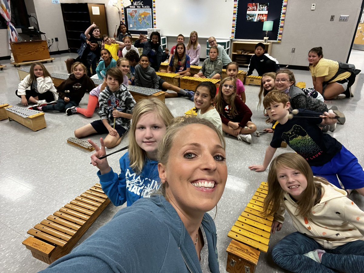 Thrilled to start my morning with these amazing musicians! Tiger Ensemble started back again this morning after a long 2 1/2 year COVID break! So happy to fill our Tully halls with music before school. It’s gonna be a great year of music making with these kiddos! <a href="/tullyelemjcps/">Tully Elementary</a>