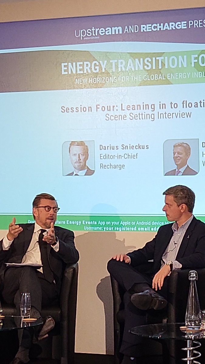 UpstreamOnline's tweet photo. On stage now David Linden, head of energy transition @westwood_energy
#energyexplored https://t.co/lpcaeJgy8m