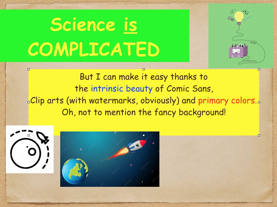 goffredodotcom's tweet photo. Psst, hey: scientists get the Nobel Prize DESPITE #ComicSans, not because of it.
#CommunicatingScience
Workshop at #NYU 19WSN on October 21st. https://t.co/naWin9pBt8