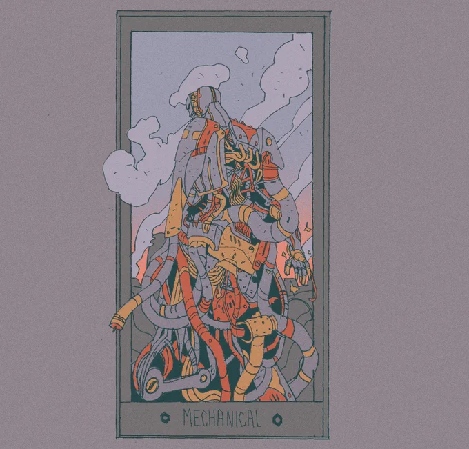 #Cloaktober Day 6 Mechanical Cloak 