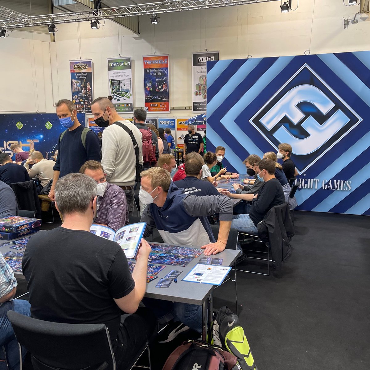 Day 1 of SPIEL is underway! We're so excited to be a part of the Asmodee community represented this year and hope you'll all join us to play some of our fan favorite games! #AsmodeeSpiel22