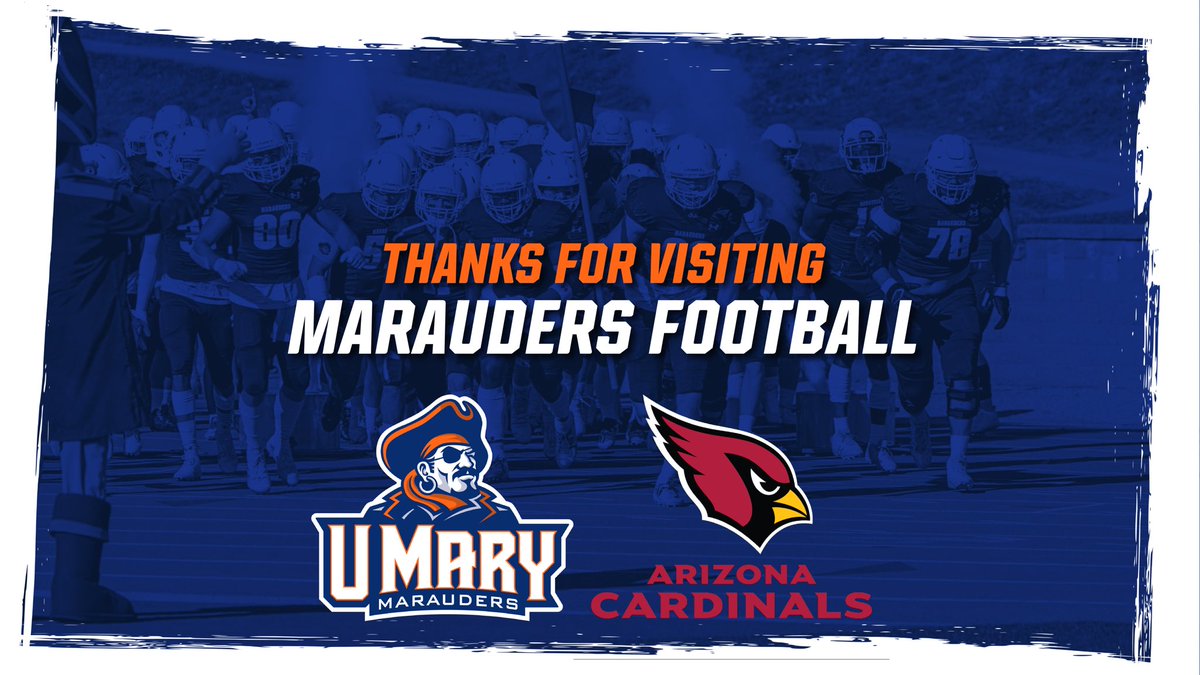 Thank you <a href="/AZCardinals/">Arizona Cardinals</a> for stopping by practice yesterday! 🚩

#RelentlessEffort #FightForOne
