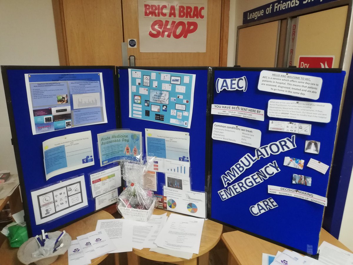 bunting59's tweet photo. A  successful Acute Medicine Awareness day yesterday with cakes and competitions.. Medicine v Surgery.. Juniors v Consultants.. Physios v O.T 
It was the first time, since the start of the pandemic, to talk to staff students and visitors about our fantastic department https://t.co/V0jEXOQV75