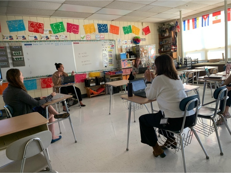 World Language is co-planning for their HQI learning lab experience!