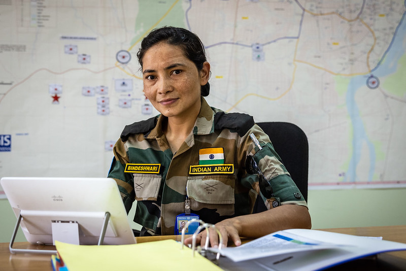 Digital tools are increasingly used by peace spoilers to spread #disinformation, fuel tensions & target peacekeepers. Harnessing new technologies allows @UNPeacekeeping to help stop fake news & better protect peacekeepers & the communities we serve. #CAF22Delhi #A4P 📸 UNMISS