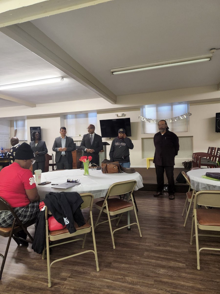 SocialNewark's tweet photo. At Zion Hill Baptist Church for Interfaith Clergy Alliance of Newark. https://t.co/kLU3tOdWmT
