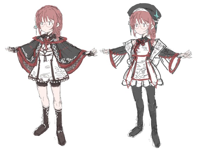 おとこの娘系にすべきかショタ系にするか作例見ながら悩んでたけどおとこの娘系にしようかしら… 