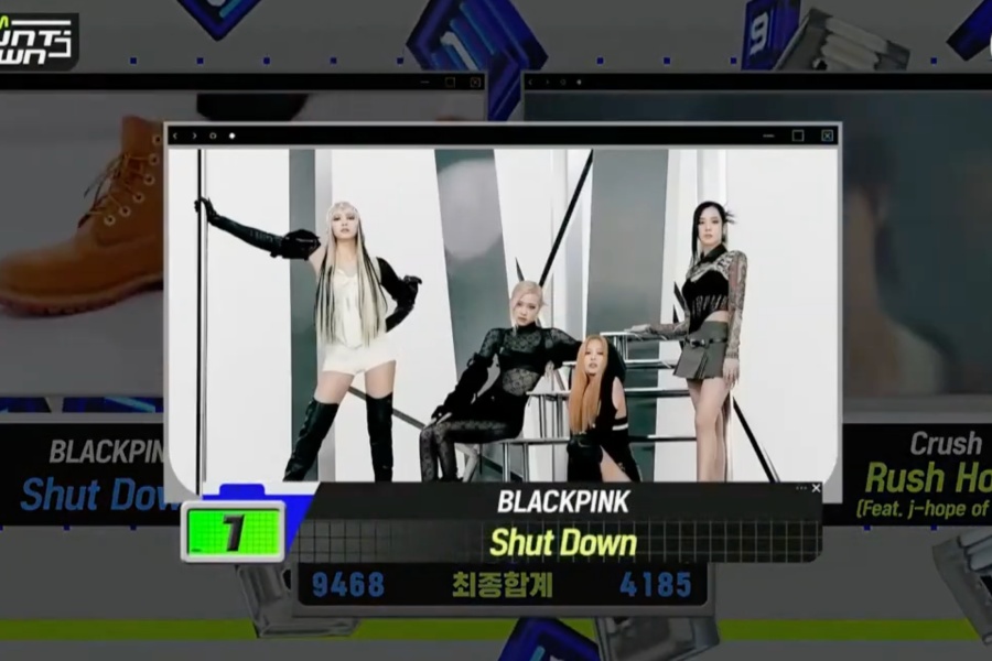 soompi's tweet photo. WATCH: #BLACKPINK Takes #ShutDown7thWin On "M Countdown"; Performances By #Seulgi, #Xiumin, #TREASURE, And More
https://t.co/YsYsmUS4Yq https://t.co/xqcGDWwvz0