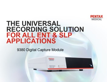 Ready to take your recording capabilities to the next level? Discover the next-generation Digital Capture Module from PENTAX Medical. Model 9380 is packed with advanced recording features to optimize your clinical workflow. Visit PENTAX Medical at the Fall Voice Conference Octobe