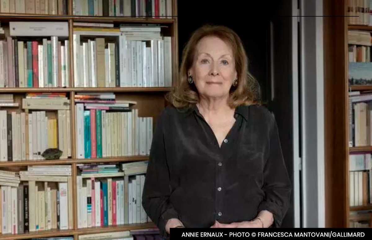 C’est avec beaucoup d’émotion que l’Institut français a appris l’attribution du Prix #Nobel de littérature à #AnnieErnaux. 
Nous lui adressons nos plus sincères félicitations et allons continuer à accompagner la traduction et la diffusion de son oeuvre partout dans le monde !