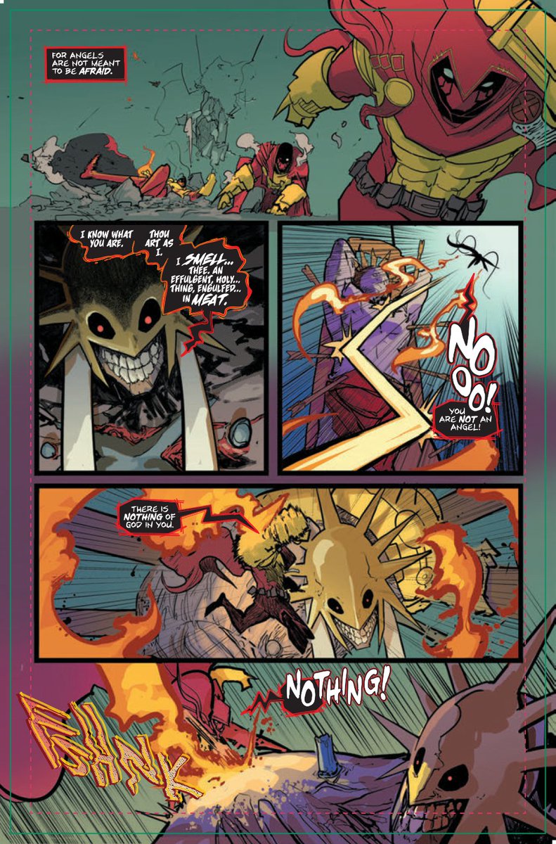 Ok now that it's been a few days let's talk about it!
Azrael's new foe: The Satan! (no not the real one)
