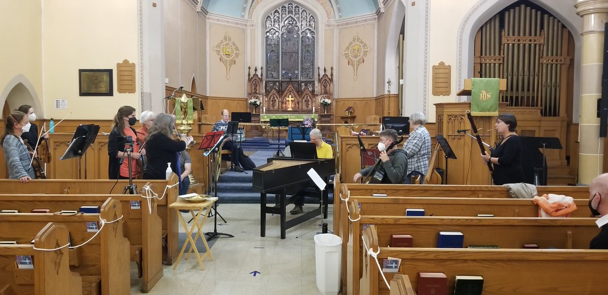KingstonBaroque's tweet photo. Tomorrow's the big day! 🎉 Want to have a peek behind the scenes? 👀 We're opening up our rehearsal tomorrow afternoon at the Isabel Bader Performing Arts Centre! Come get an insider's view of how we put a performance together! 🎻🥁🎹 https://t.co/gqRW5L8ES4
