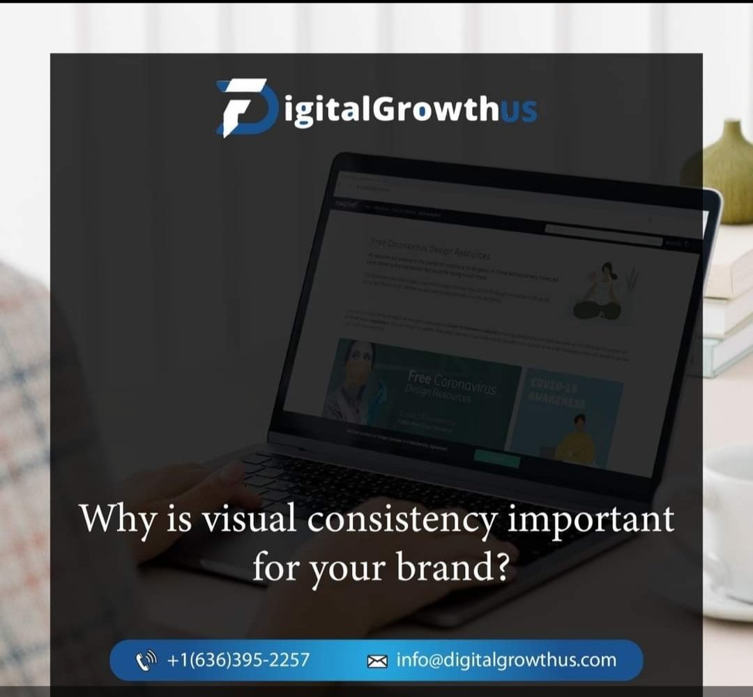 DigitalGrowthu1's tweet photo. "Visual consistency = Brand recognition
Visual consistency can be equated to the identity of the brand, something that the customers can relate to. It comprises various elements like graphics, color stories, logos, fonts, etc. It is a crucial part of a business's branding https://t.co/4brVHImnyo