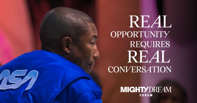 Real Opportunity Requires Real Conversation!

Join us at the Mighty Dream Forum on November 1-3 in Norkfolk, Virginia. #goodisthenewcool #mightydream