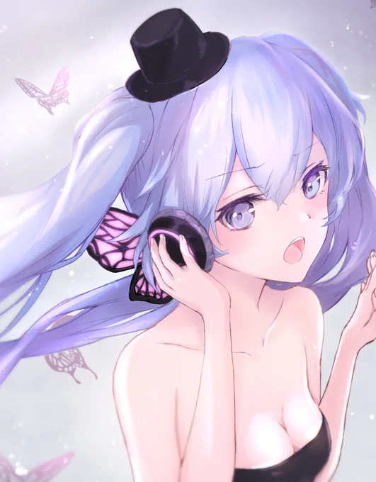 #あなたのあお色の作品を見せてくださいmagnetのミクちゃん! 