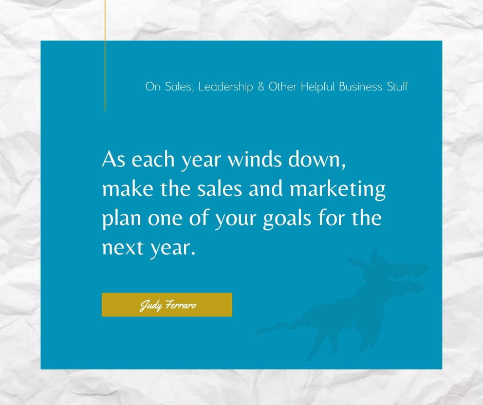 JudyFerraro's tweet photo. As each year winds down, make the sales and marketing plan one of your goals for the next year.

~

#writter #writing #quotes #motivation #writerscommunity #writtenword #book #bookstagram #booklover #bookaddict #booklove #bookcommunity #booklovers #judyferraro https://t.co/1oJ2Oy4hCX