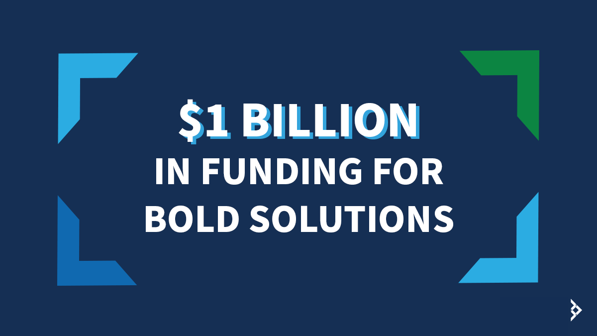 LeverforChange's tweet photo. We are delighted and humbled to have surpassed our initial goal of influencing $1 billion in funding! 🎉 $1,064,000,000 to be exact.
 
To mark the occasion, we created an Impact Report that outlines the progress of Lever for Change: https://t.co/Oc2dvj3a15 https://t.co/M0M5VWfFNB