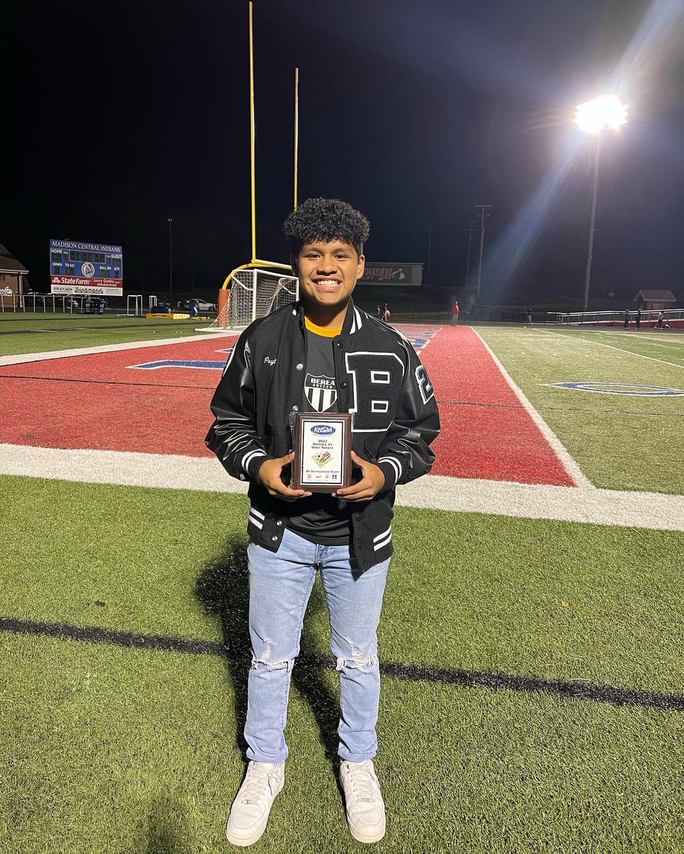 I was named to the 2022 District 44 Boys Soccer All Tournament Team last night. #classof2023 #soccer