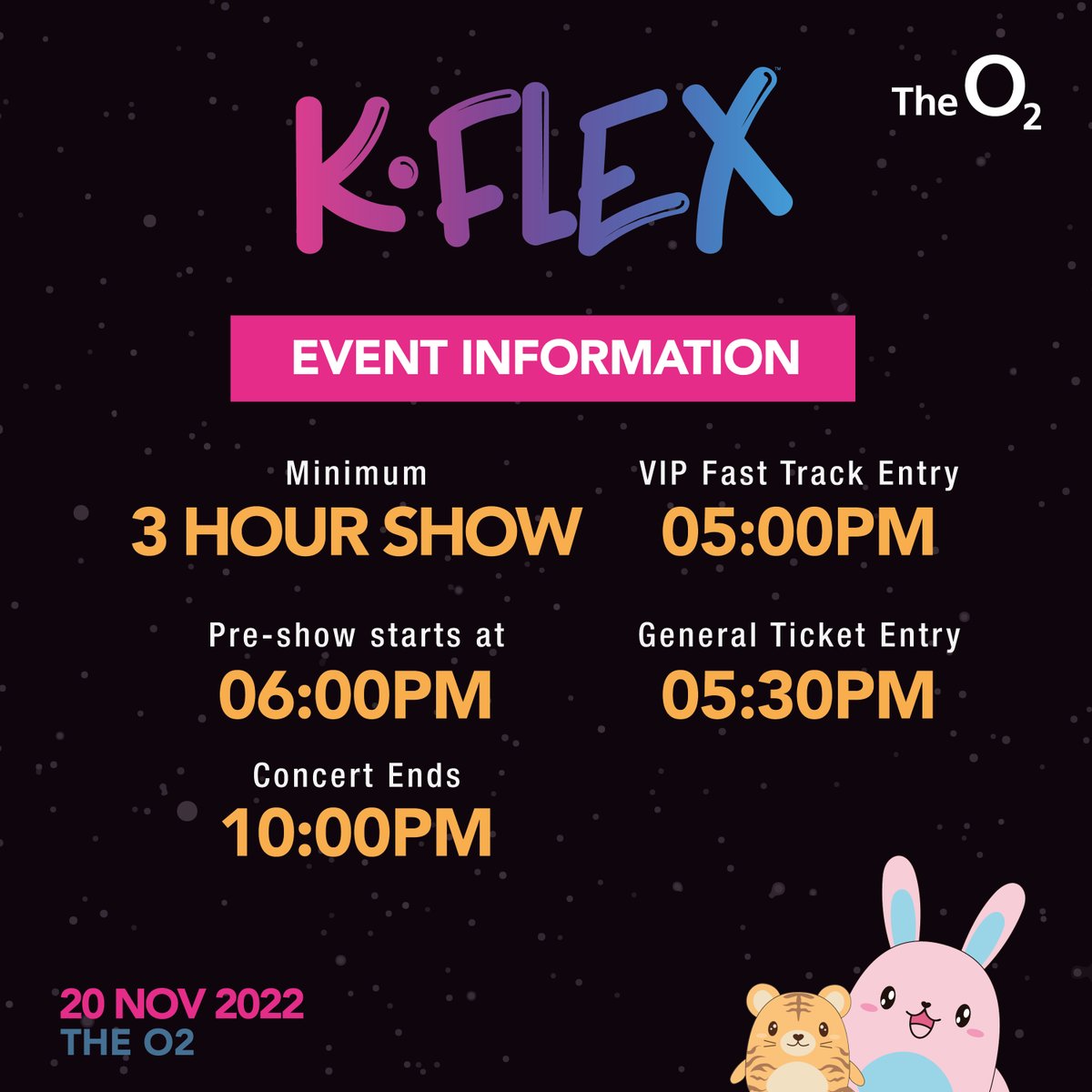 KPOPLUXFRA's tweet photo. #FYI Fam, here is your event lowdown. 😆
K.FLEX, @TheO2 , 20 Nov 2022. 🎉
@yginnercircle @CUBE_PTG @AB6IX @YOUNITE_offcl @VIVIZ_official @_Weeekly @Billlieofficial
https://t.co/PWnRXxf2CQ
#KFLEX #EventInfo #London #TheO2 https://t.co/azUNU3hAPb