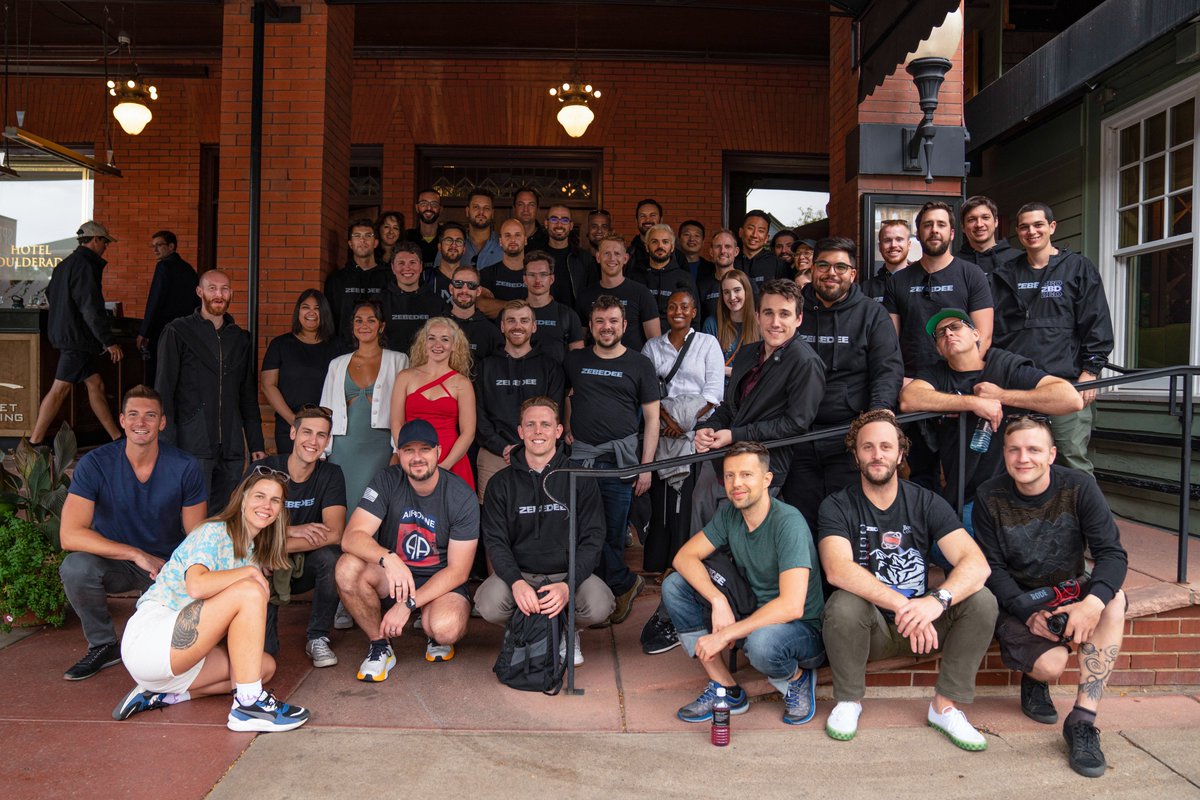 zbdpay's tweet image. If work isn’t fun, you’re not playing on the right team! 

We spent a fantastic week at the first official ZEBEDEE Offsite in Colorado 💜

Now we&apos;re even more pumped up about each other and ZEBEDEE&apos;s future, and you&apos;ll definitely see that as well.