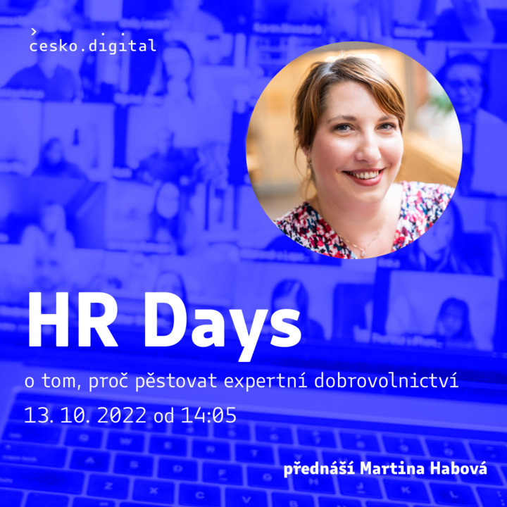 CeskoDigital's tweet photo. 👔 Co je to expertní dobrovolnictví a jaké výhody může přinést tvé firmě a zaměstnancům? Odpověď se dozvíš na přednášce Martiny Habové, která se koná 13. 10. 2022 od 14:05 v rámci konference HRDays. 

Zaregistruj se tady 👉 https://t.co/ETi8QUis67

#ceskodigital #HRDays https://t.co/nMKXg52m0k
