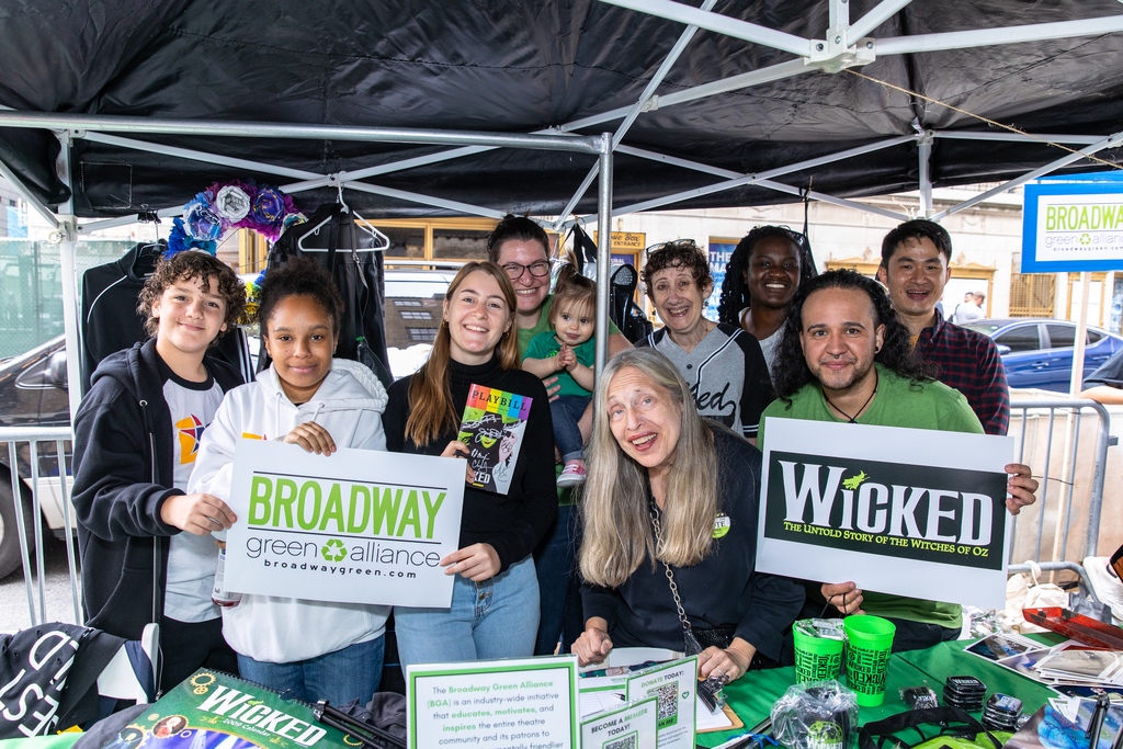 The Broadway Green Alliance (@broadwaygreen) on Twitter photo Throwback Thursday to this year’s 🎶 astonishing 🎶 #BroadwayFlea hosted by <a href="/bcefa/">Broadway Cares</a>! We had a thrillifying time sharing our booth with <a href="/wicked_musical/">Wicked the Musical</a> and are proud to have raised $10,646. Did you miss getting a Playbill flower? Stay tuned for a fall release! Throwback Thursday to this year’s 🎶 astonishing 🎶 #BroadwayFlea hosted by <a href="/bcefa/">Broadway Cares</a>! We had a thrillifying time sharing our booth with <a href="/wicked_musical/">Wicked the Musical</a> and are proud to have raised $10,646. Did you miss getting a Playbill flower? Stay tuned for a fall release!