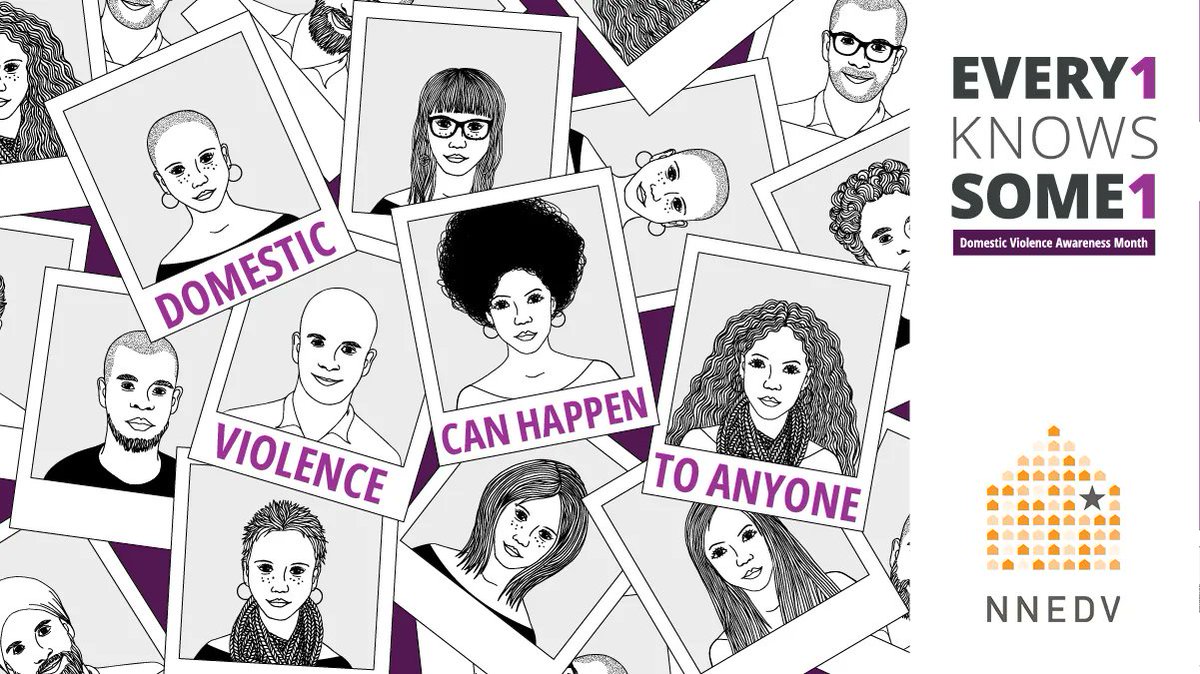 nnedv's tweet image. Domestic violence doesn’t discriminate. It can happen in every community and abusers can harm people of any gender, race, or socioeconomic status. #Every1KnowsSome1 who has been impacted by domestic violence and we all play a role in ending DV and supporting survivors. 

#DVAM