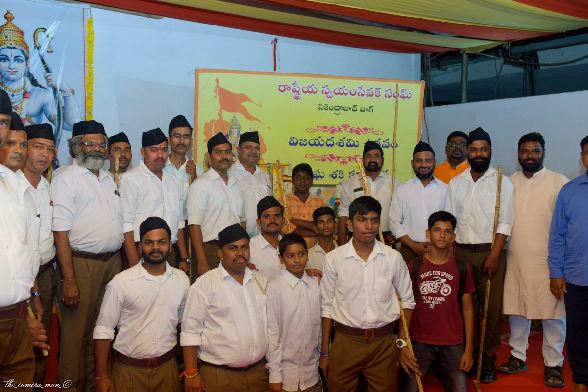 pm_saiprasad's tweet photo. It’s a matter of immense pride to be part of @RSSorg which works with scientific vision, thought process in 🇮🇳 Bharath’s interest.

The organisation’s nationalism is about the unity &amp; integrity of our beloved motherland. And it’s aim is cultural unity. https://t.co/8osKwNa4l8