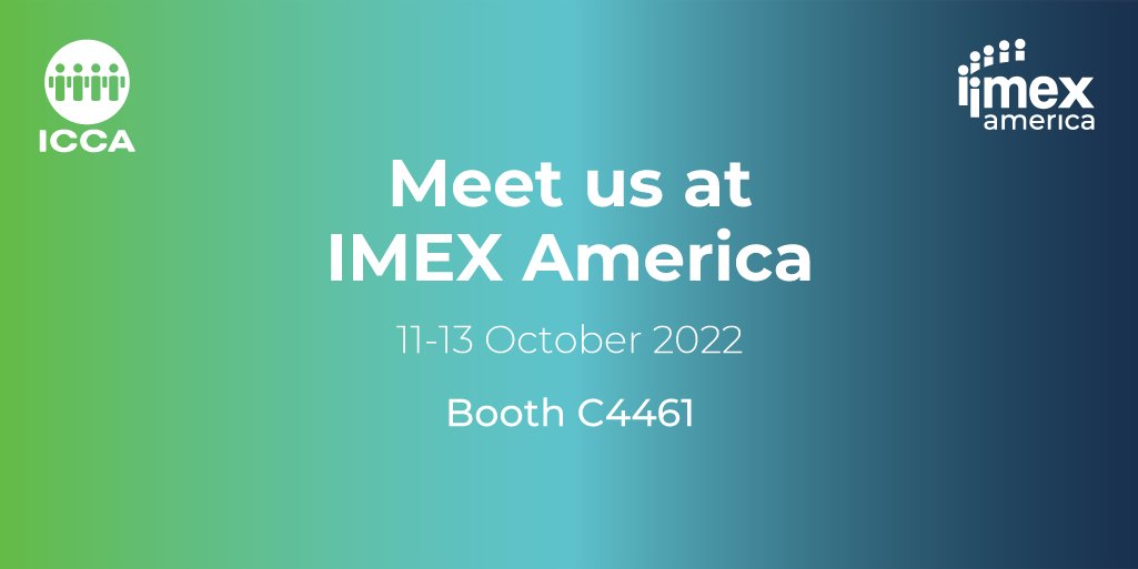 The #ICCAWorld team is looking forward to meeting you at #IMEXAmerica in Vegas. Hear how the ICCA pillars are influencing everything we do, in a series of lively and interactive sessions. Read more ➡️ow.ly/5UO950KPgjT 👉Don’t forget to visit ICCA booth C4461 @IMEX_Group