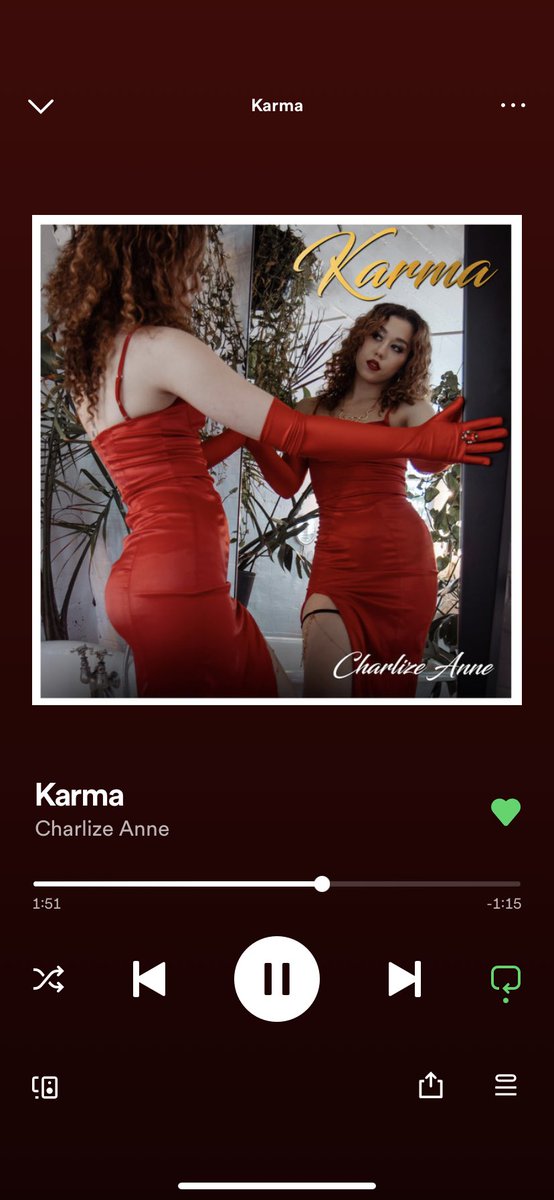 directRhythm's tweet photo. Karma by #montreal newcomer @Charlize_anne_ sends a message!  Need revenge?  Let karma be your b!tch. https://t.co/yLctbssQ6W
