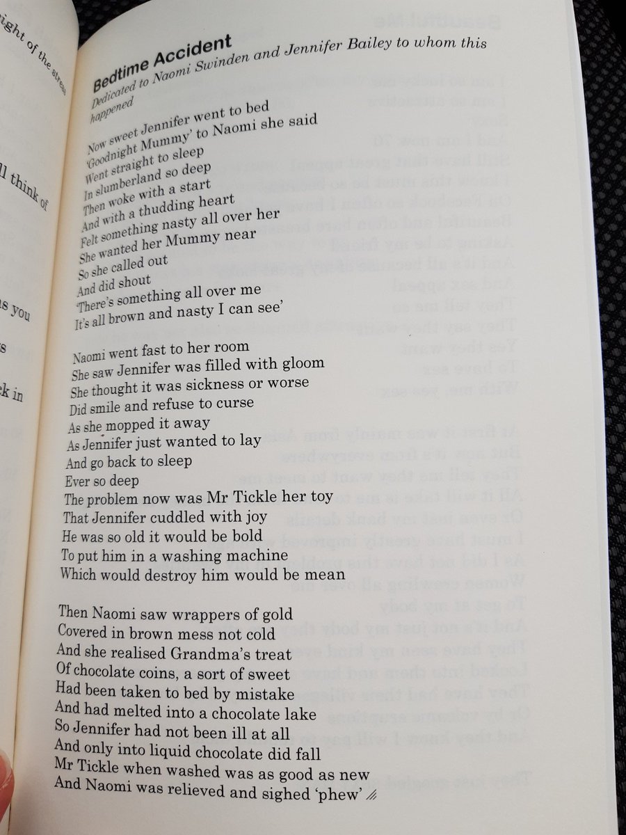 bitsycupra's tweet photo. @OPA_LG as you are focusing on poetry, I have just received my friends recently published book of poems (it's not a childrens book). Jennifer (now ex pupil) &amp; myself feature in one of the poems as we provided the inspiration. https://t.co/q8fJamxtoU