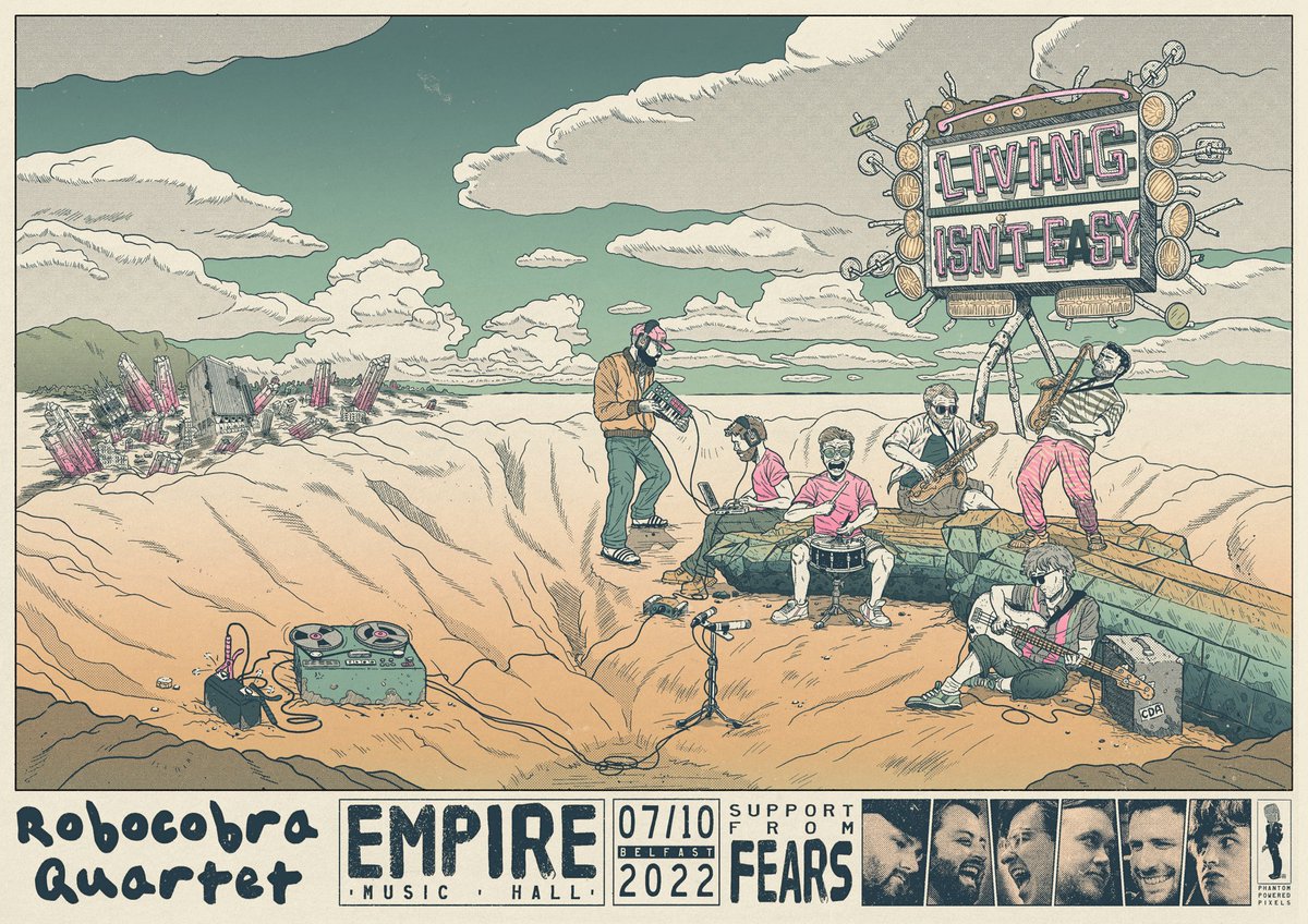 MovingOnMusic's tweet photo. This Friday! @robocobraquartz biggest Belfast BASH! Support from @fears___ 

DOORS: 7
FEARS: 8
RCQ: 9

Tickets here: https://t.co/7brKe3JWk0 https://t.co/f81ShPqbRn