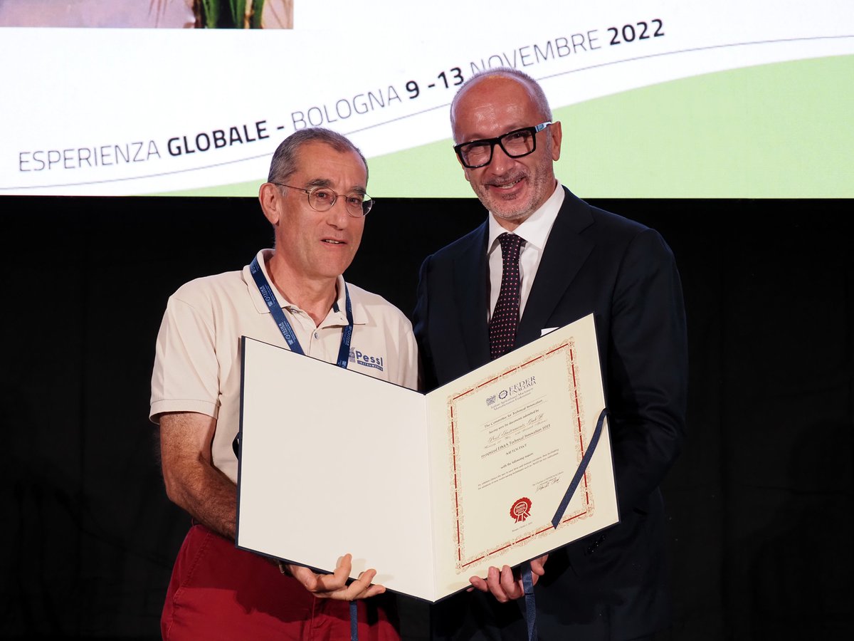 metos_austria's tweet photo. We are proud to announce that METOS® FWT (Field Water tube) has been awarded the “EIMA 2022 Technical Innovation” recognition award. 🎉A big thank you to anyone helping make it happen! #metos #eima2022 #eimaaward #metositalia #pessl https://t.co/uUkotK9m0c