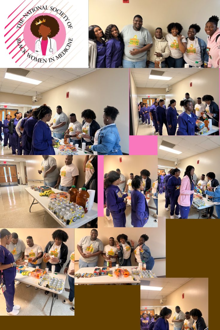 N.S.B.W.M and Alcorn Source providing breakfast for the nursing students throughout their busy day! Don’t Give Up!!🩺⚕️