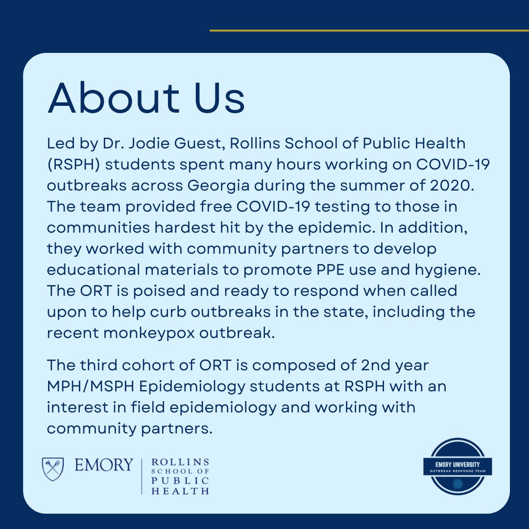 Emory University Outbreak Response Team tweet media