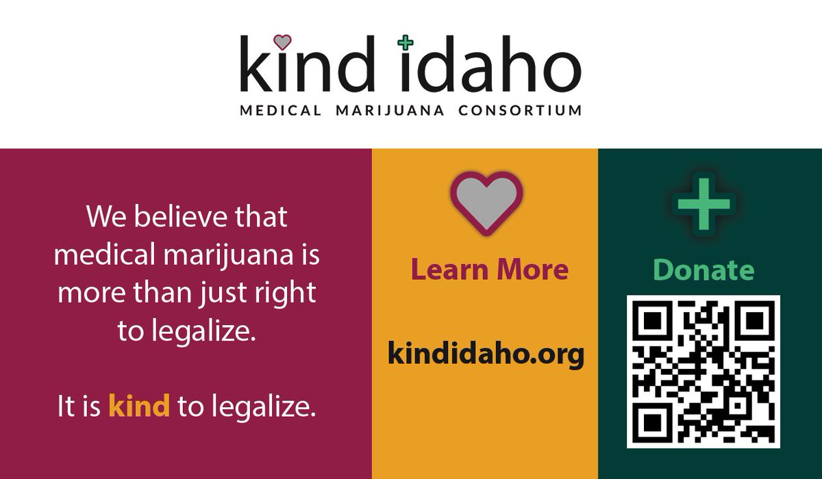 IDJoe4Idaho's tweet photo. We are getting close. Are you ready?
Kind Idaho #LegalizeIt #LegalizeLife #BeKind
#idpol #idleg https://t.co/VTs2HuZqY0
