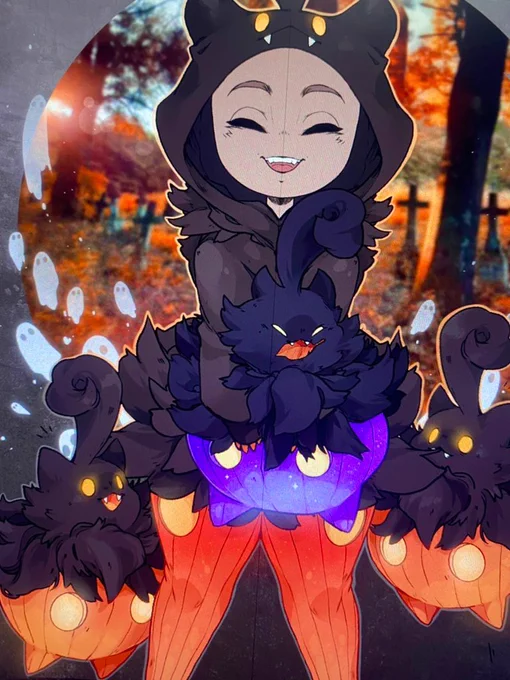  Revisiting my Spooky Pokémon Kigus                     • 2022 vs 2016 • 