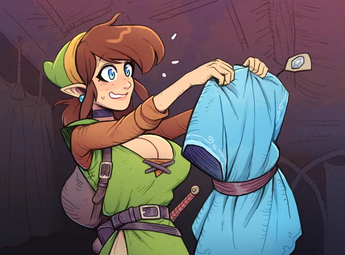 31 Days of Female Link - #06Boy, this is really expensive! 