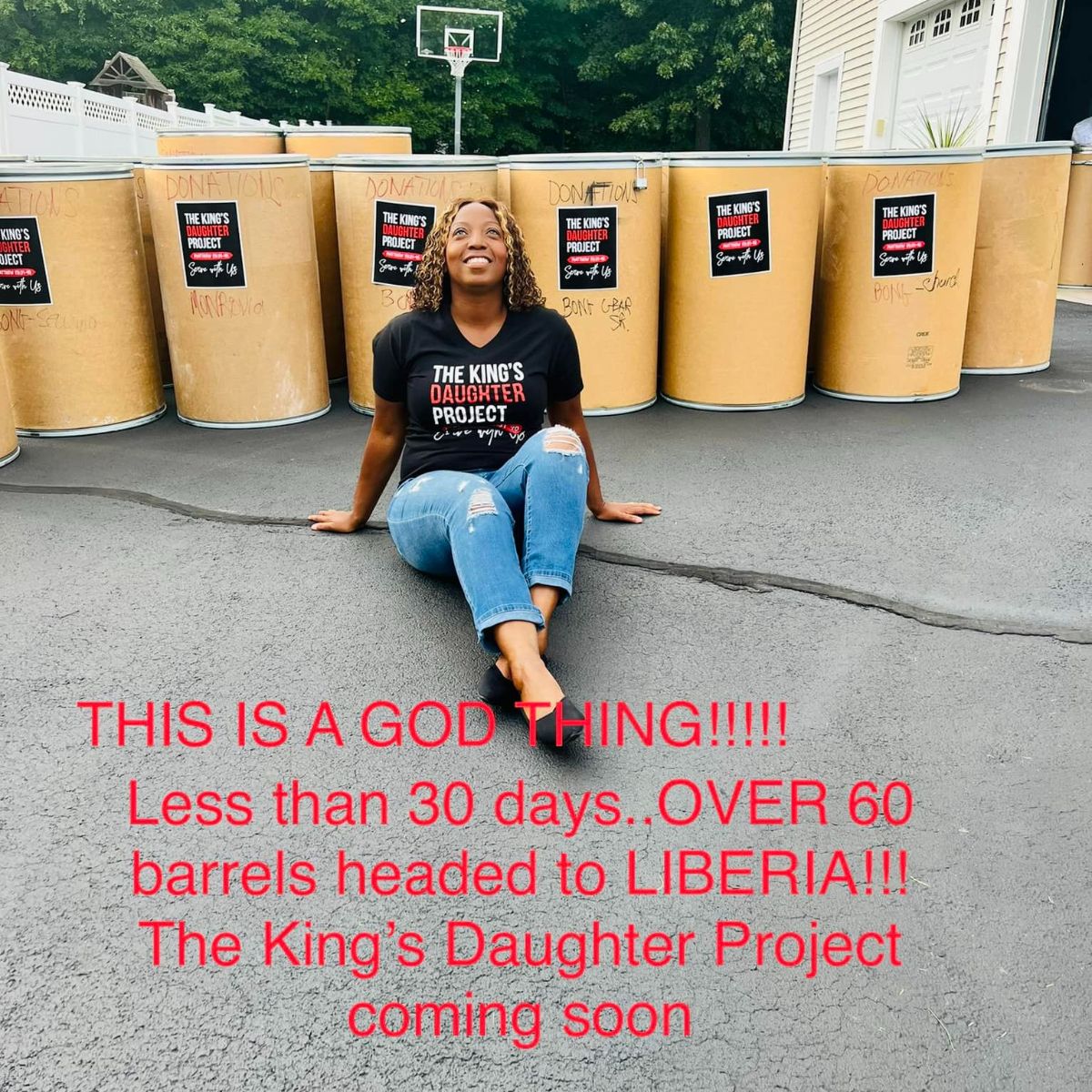 michelled_life's tweet photo. BIG GOALS..BIGGER GOD!! 60 Barrels in Less than 30 days headed to Liberia, West Africa for The King's Daughter Project. - https://t.co/nncm6jjoqX https://t.co/EGsVhZxwp0 https://t.co/Yrews6i0iD