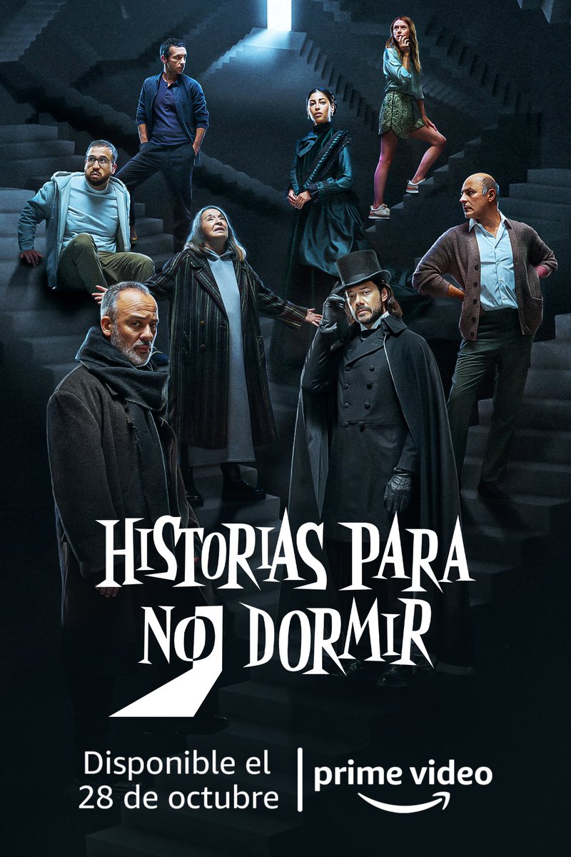 #HistoriasParaNoDormir

⚠️ATENCIÓN⚠️

El remake de la emblemática serie de Chicho Ibáñez estrena NUEVA TEMPORADA.

El 28 de octubre en @PrimeVideoES.

Aquí os mostramos el póster oficial de la 2T🤩