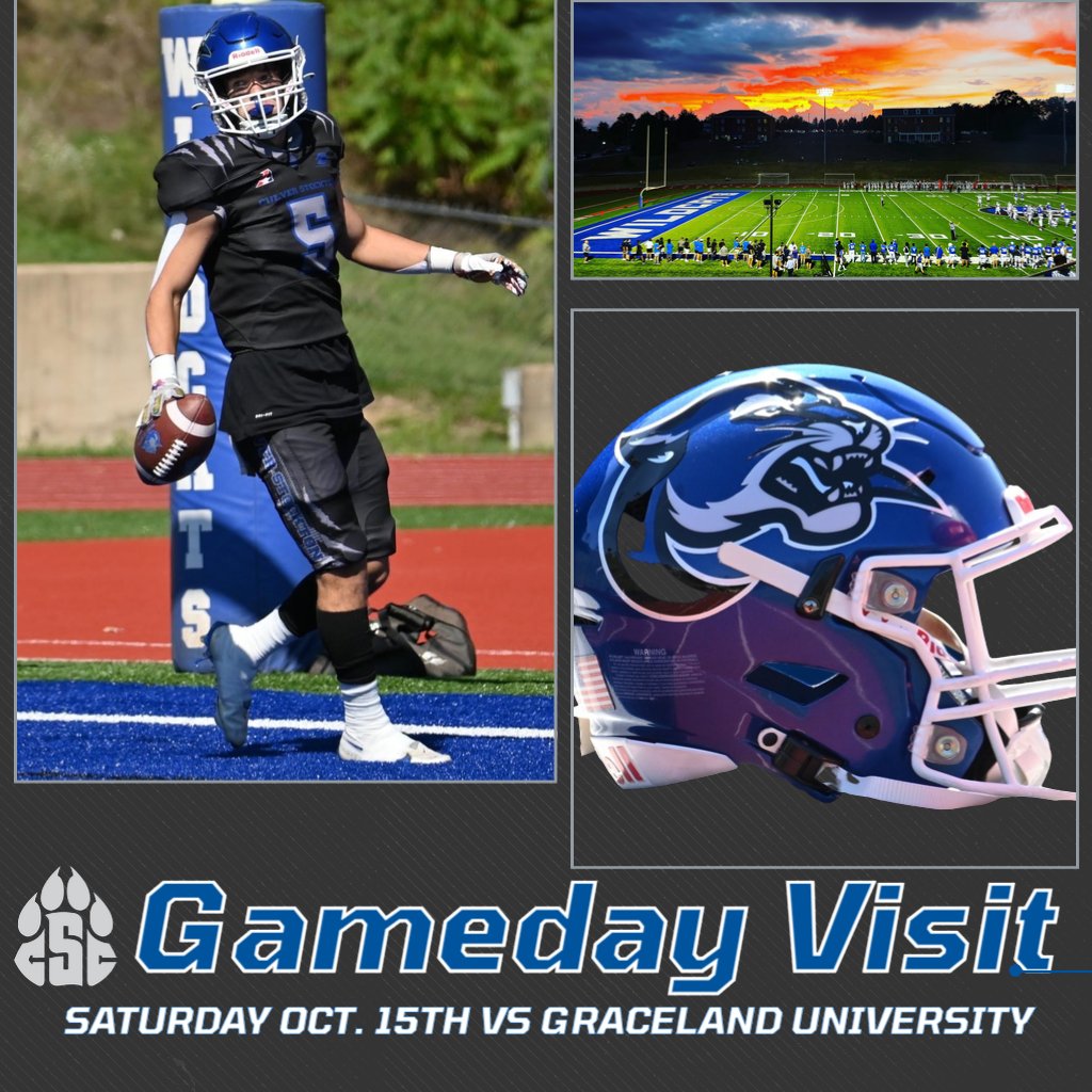 Gameday Visit Next Saturday October 15th! Come see what our program is all about as we open up conference play! 📲Dm me if you want to attend. #GoWild #Family