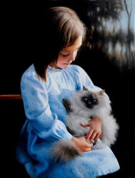 LatorreMendez's tweet photo. #Contemplando su #precioso #gato, con #flores. #Las #labores del #campo, #colores que atrapan y permiten #disfrutar de un #extraordinario 🎨🖌️ https://t.co/RkQqPnyrKz