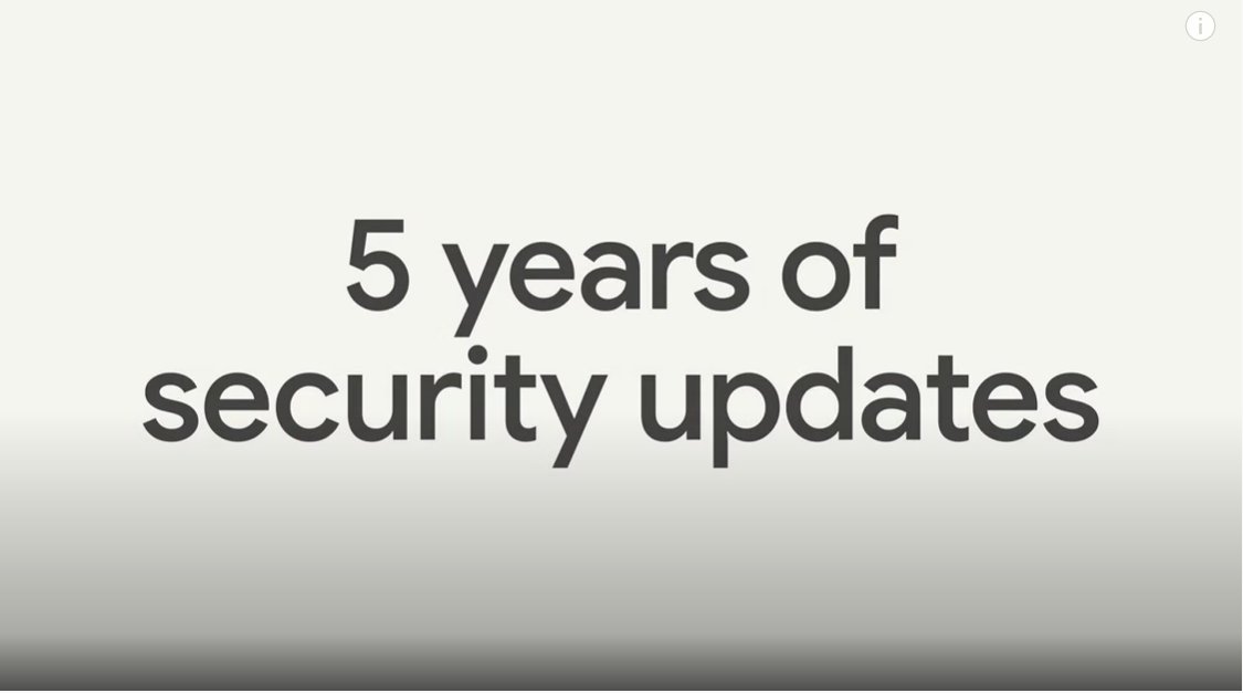 Tech_Masala_5's tweet photo. #Piexl7 series comes with 5 years of security updates. #MadeByGoogle https://t.co/5WLmjmTCRd