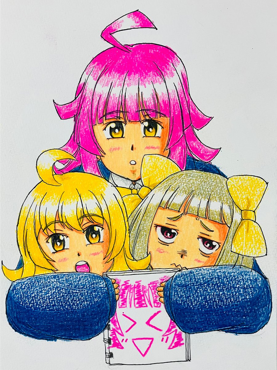桜内梨子 「一番描きやすいからめっちゃある#このタグをみた人はド正面イラストを貼る 」|ほむらのイラスト