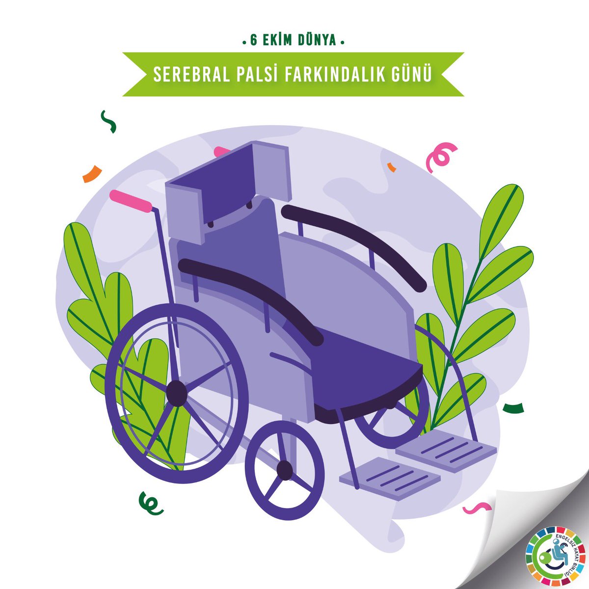 Bugün Dünya Serebral Palsi Farkındalık Günü!

Dünya genelinde 17 milyon Serebral Palsi’li kişi yaşıyor. Türkiye’de her yıl 6000’den fazla bebek Serebral Palsi tanısı alıyor.

Daima ‘Farkında’ ve ‘Yanınızdayız’! 💚

#6ekimdünyaserebralpalsigünü #engelsizhayattoplulugu