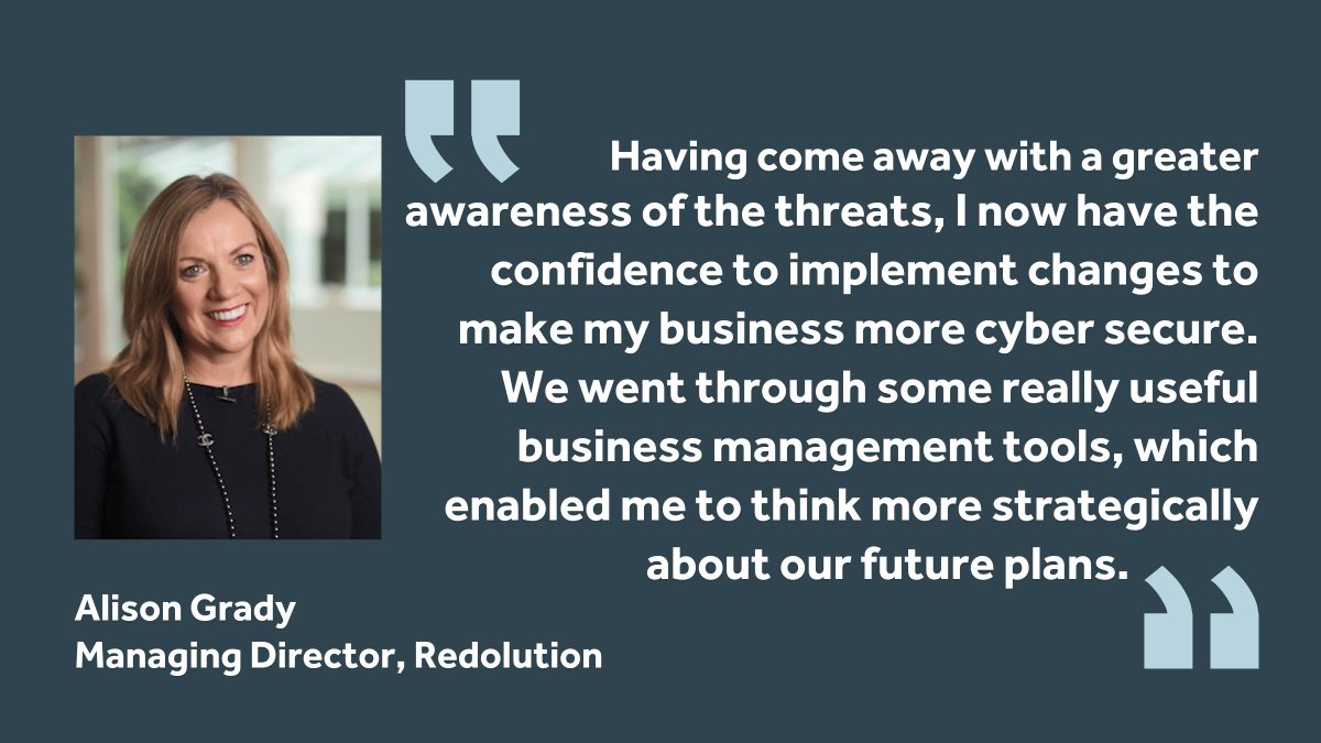 LUentrepreneurs's tweet photo. 39% of small businesses & 26% of charities identified at least 1 breach or attack in the last 12months. Take steps towards strengthening your online security. Join our #CyberStrategyProgramme: https://t.co/tEb2H7CFas places are limited #leadwithstrength #Lancashire @SCC_Lancaster https://t.co/2JGUp6uFQi