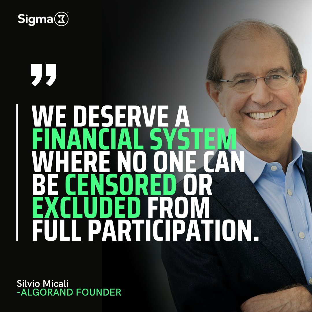 "The power and advantages of decentralization are becoming increasingly clear." 🚀

- <a href="/silviomicali/">Silvio Micali</a>, Algorand Founder

#Algorand #ALGO